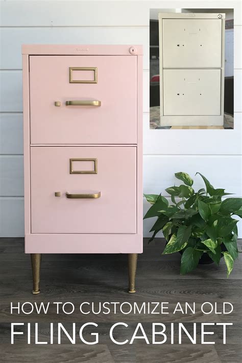 painting steel filing cabinets|old rusty file cabinet makeover.